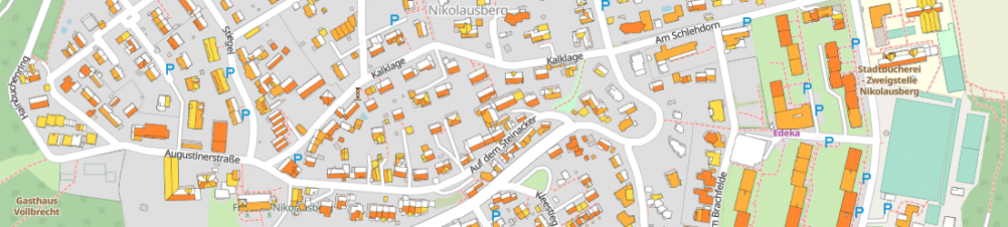 Ansicht aus dem Solardachkataster
